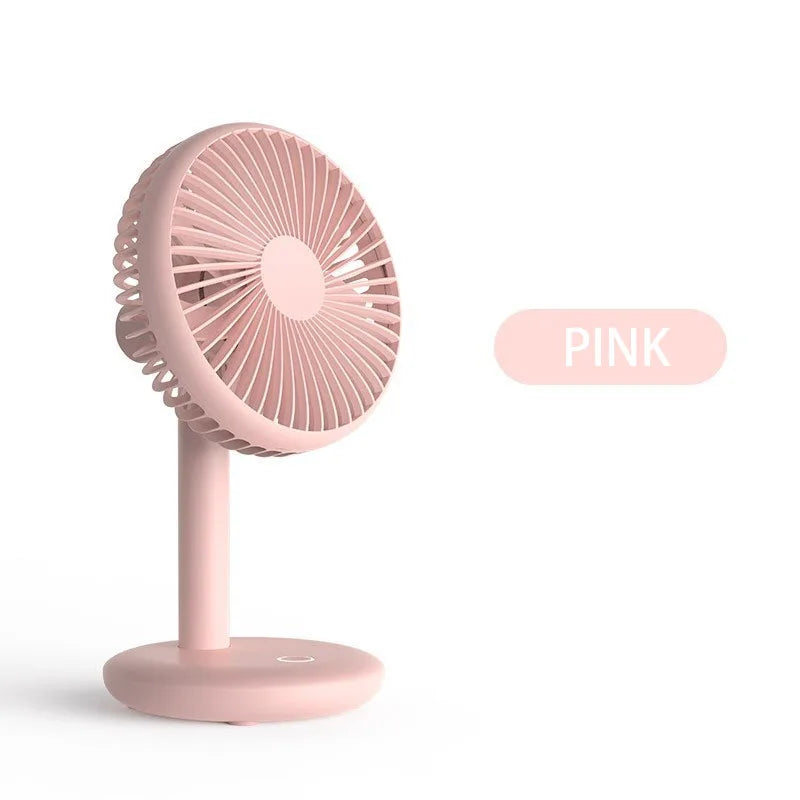 Mini USB Desktop Fan Rechargeable Air Cooling Fan