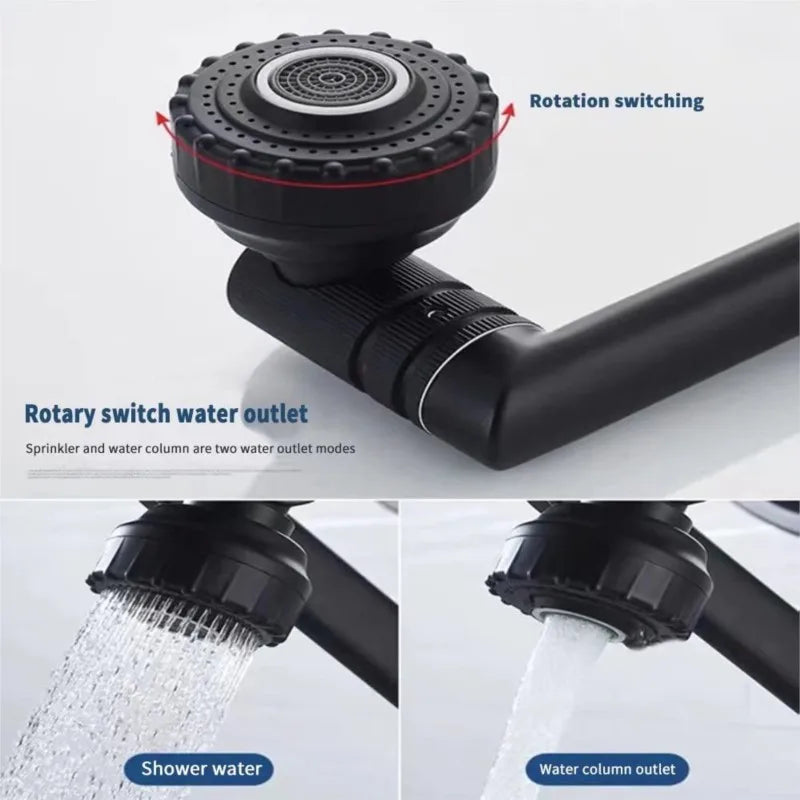 Stainless Steel Universal 1080° Rotary Faucet