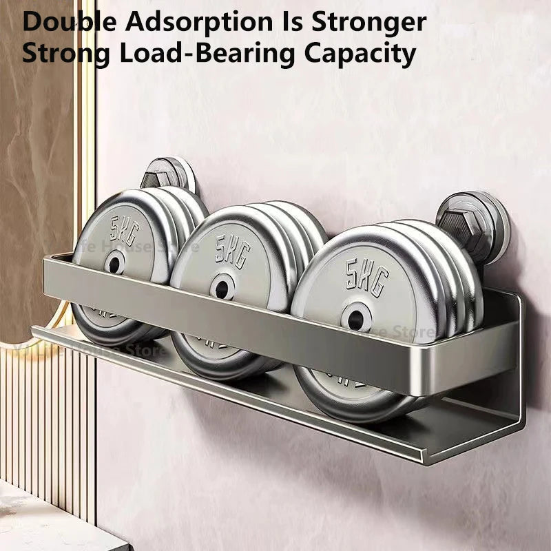 Wall-mounted Bathroom Shlef Suction Cup Shower Shelves