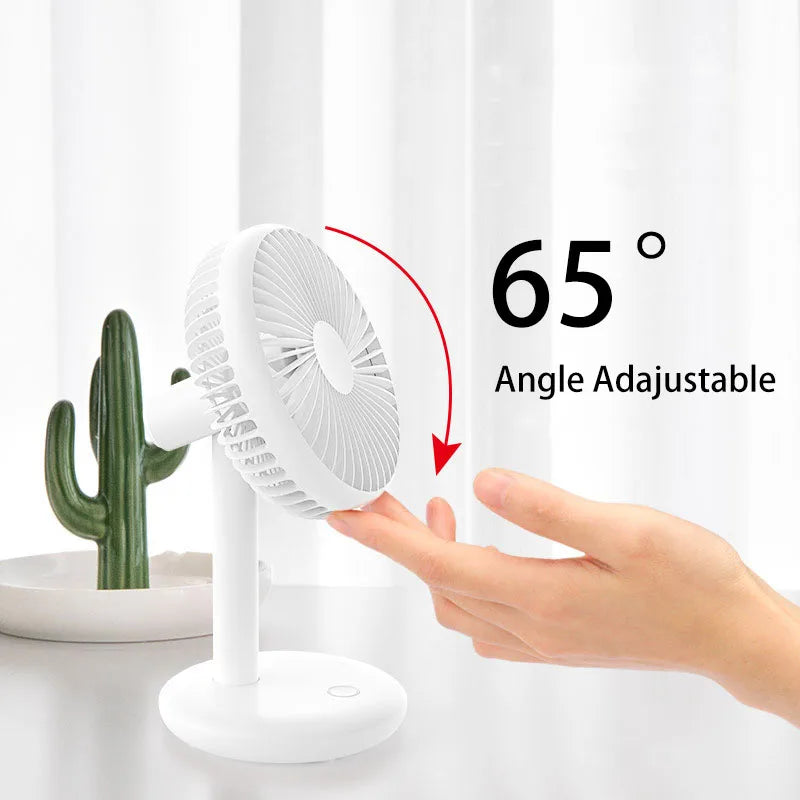 Mini USB Desktop Fan Rechargeable Air Cooling Fan