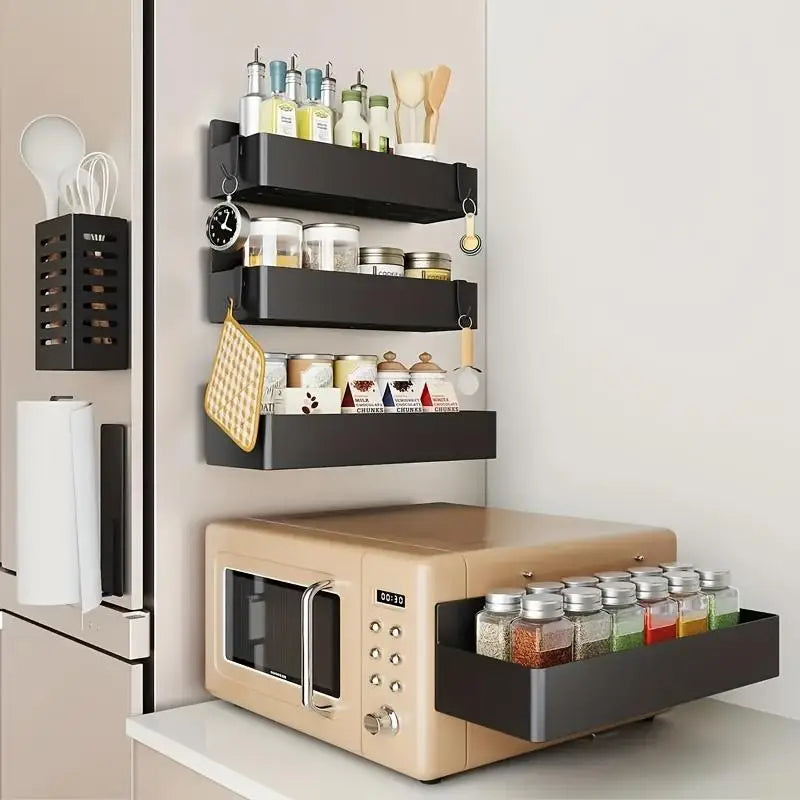 Magnetic Spice Rack for Refrigerator