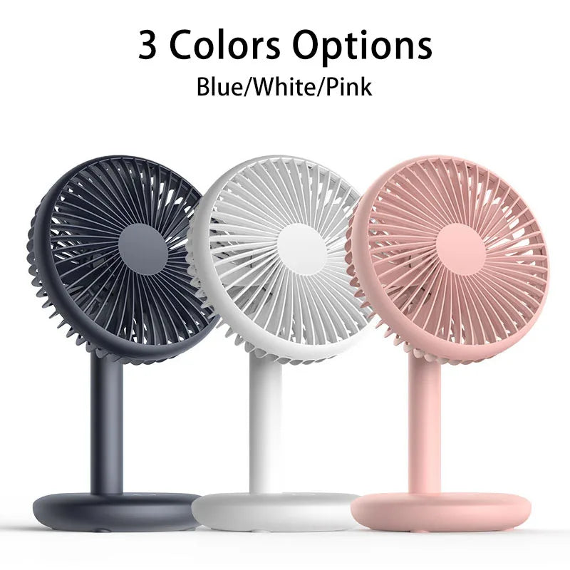 Mini USB Desktop Fan Rechargeable Air Cooling Fan