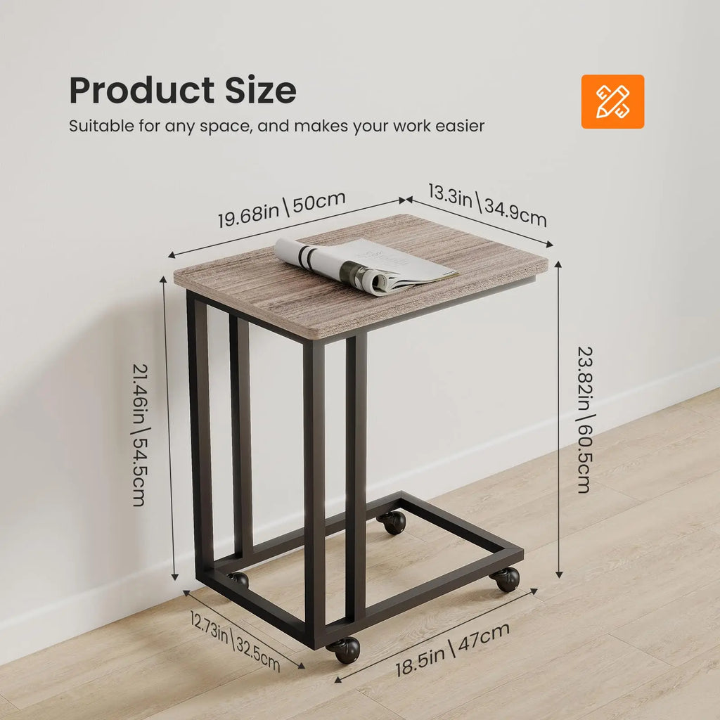 JHK Wood Sofa Table